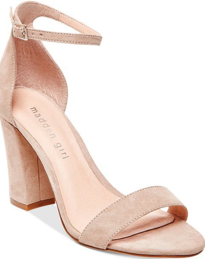 Steve Madden Girl Block Heel Sandals